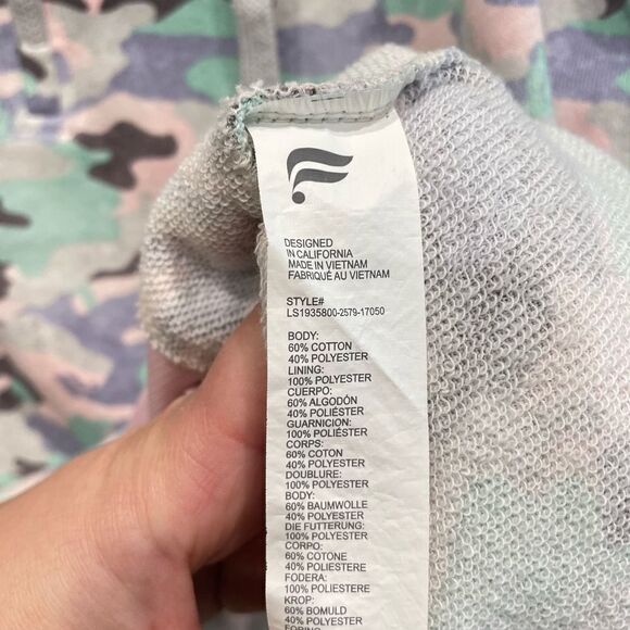 Fabletics Hallie Cinchable Half Zip Hoodie - Size: Large - Picture 10 of 12